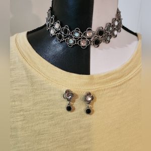 Lady Remington Ellen Kiam Collection Choker and Earrings Set